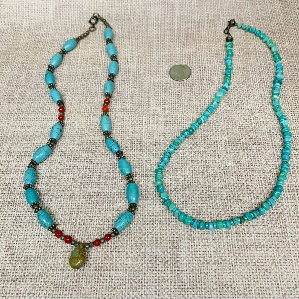 Turquoise Necklace Bundle‎